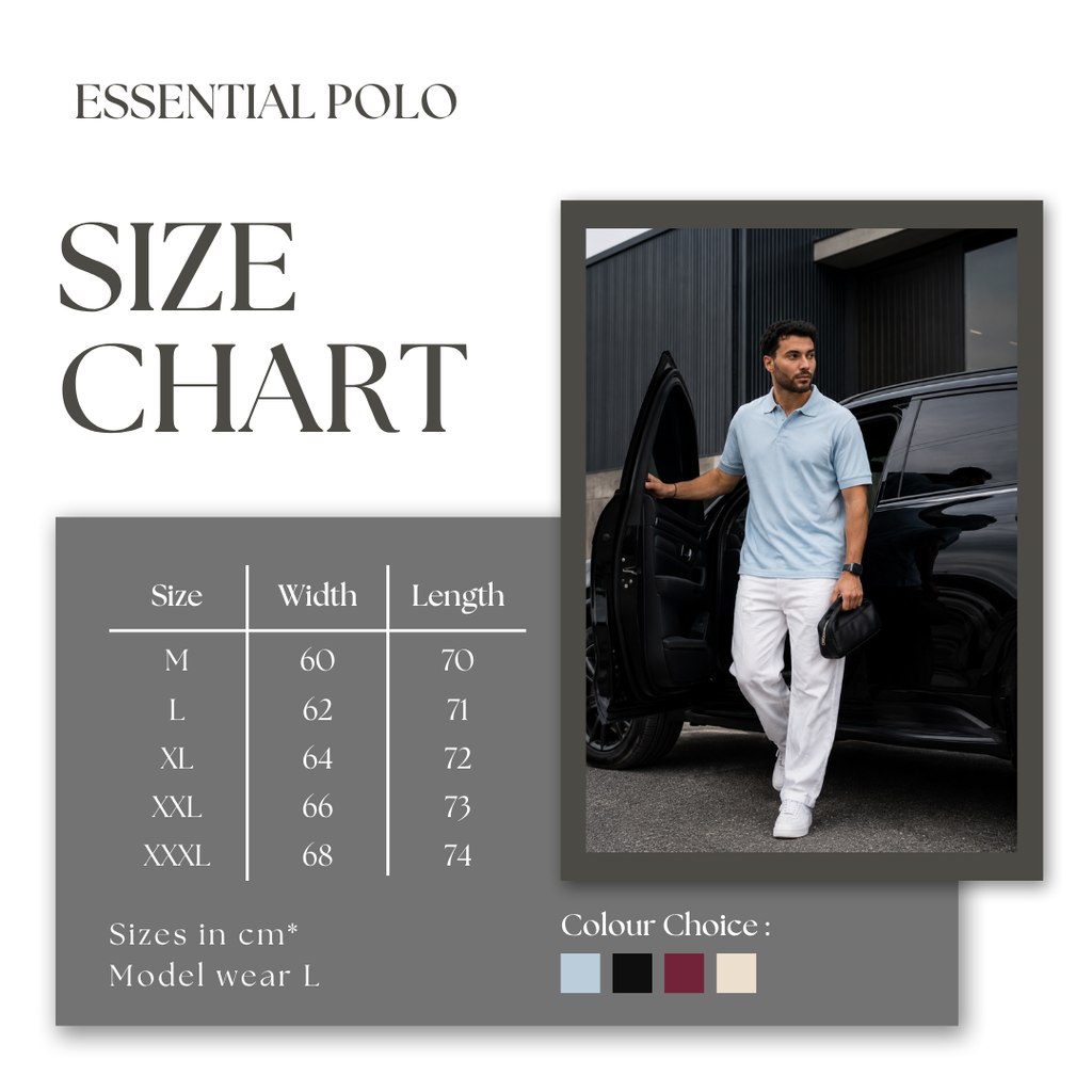 Essential Polo - Baby Blue