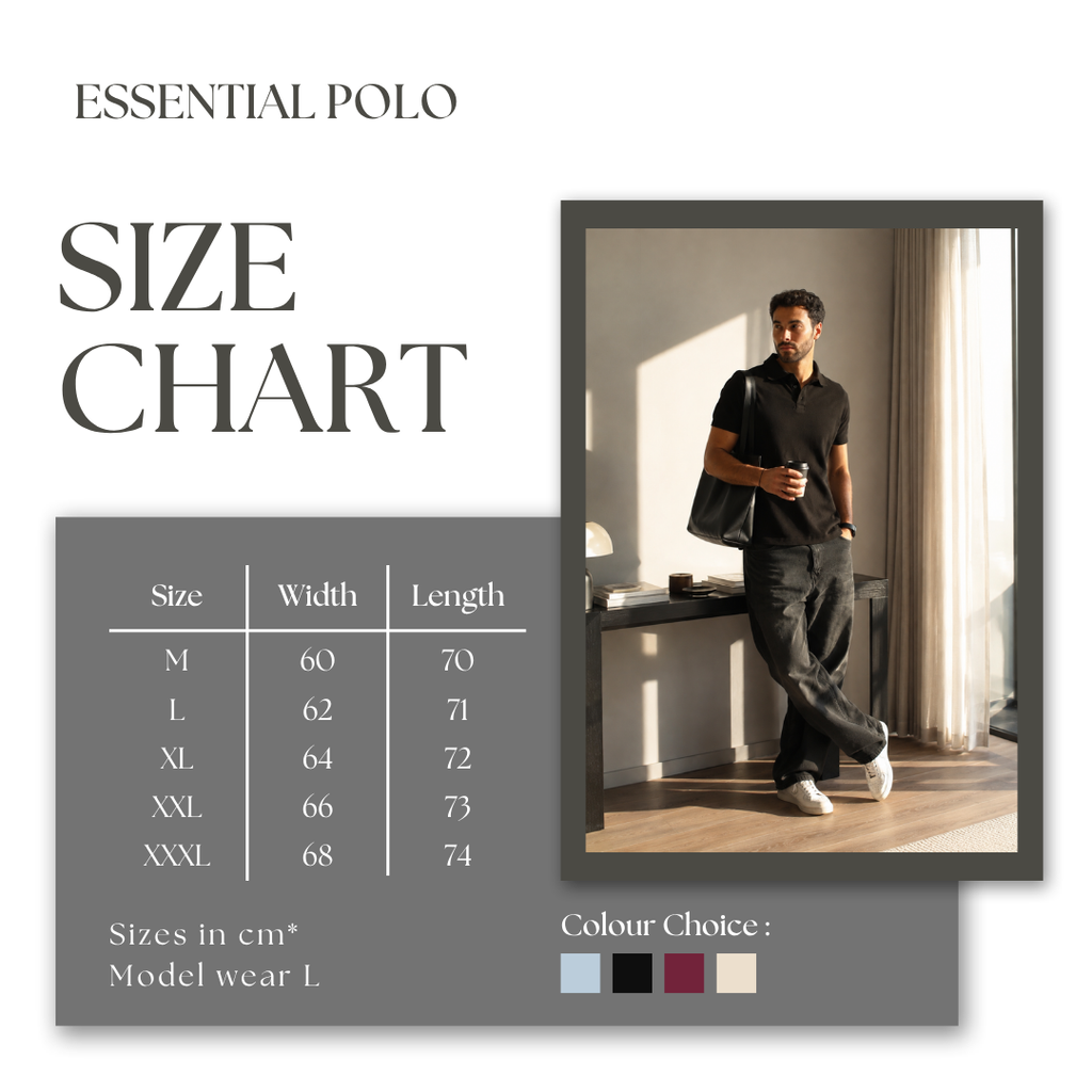 Essential Polo - Black