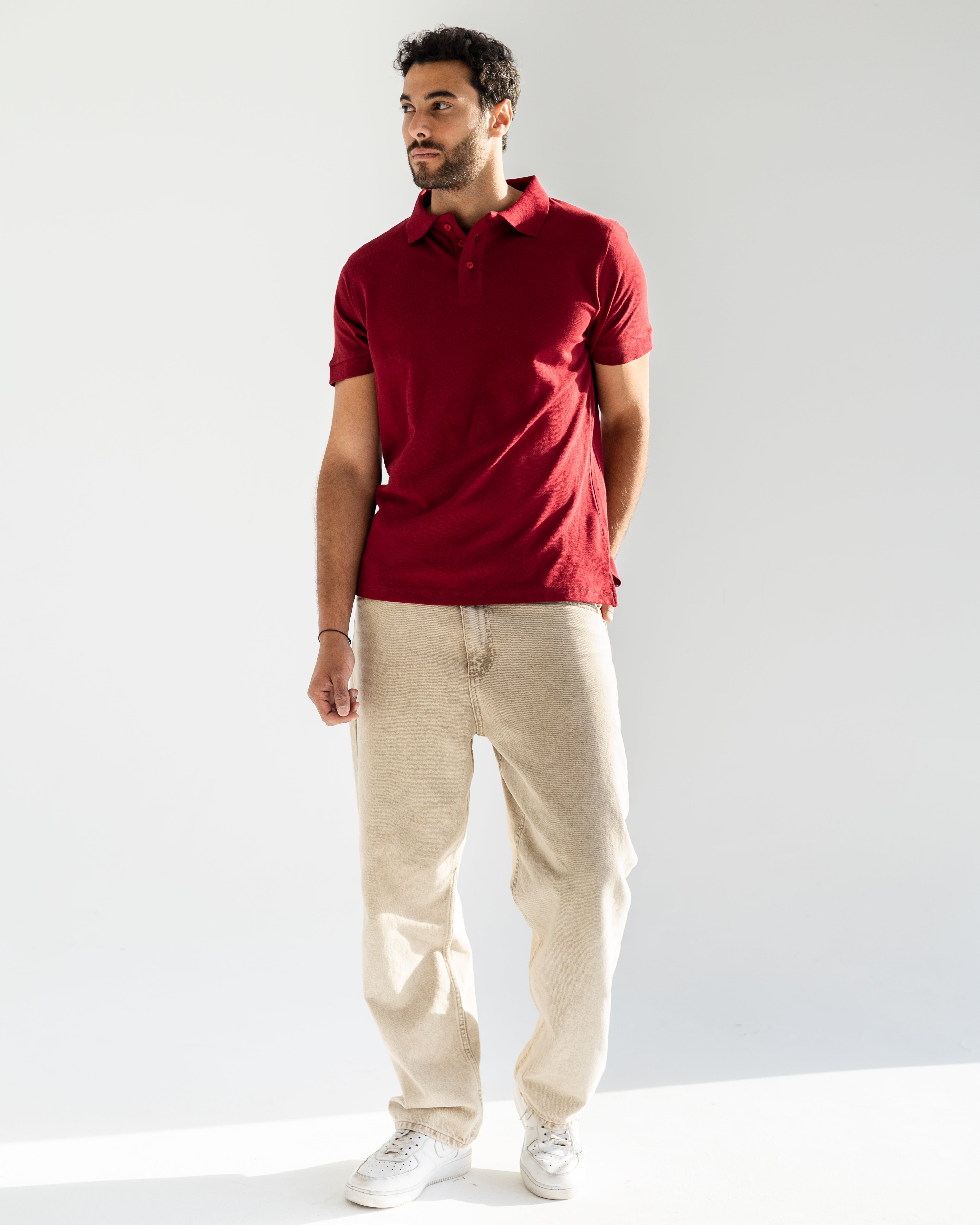 Essential Polo - Burgundy
