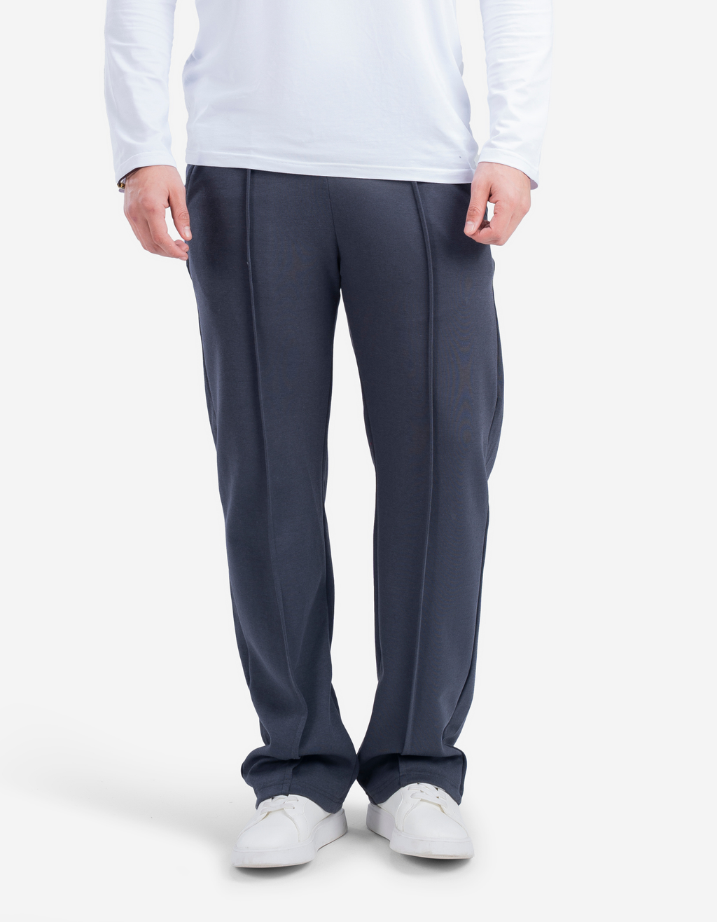 Wide-Leg Sweatpants